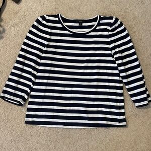 J Crew Striped Top